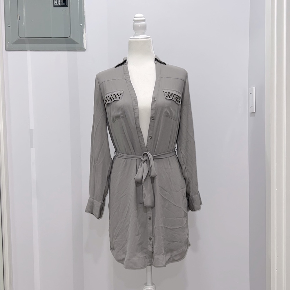 Portofino Blouse Dress with Rock Studs